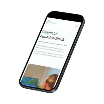 Web stranica: Optimum Neurofeedback